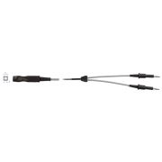 ЕН330Е.5-1 Держатель биполярных инструментов (пинцетов). Инструментальная часть - подключение к пинцетам (евростандарт). Аппаратная часть - два штекера 4 мм. Длина кабеля 5 м